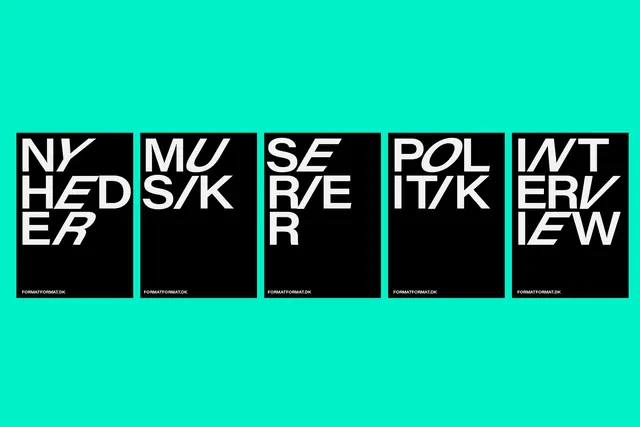 Typography Layout Study, minimal, swiss, vibrant
