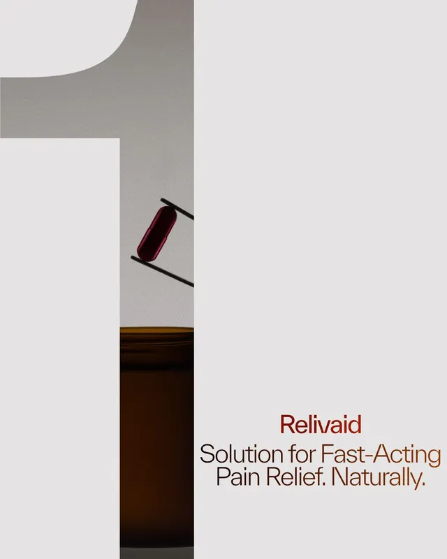 Minimal healthcare product poster with architectural composition, minimal, geometric, light