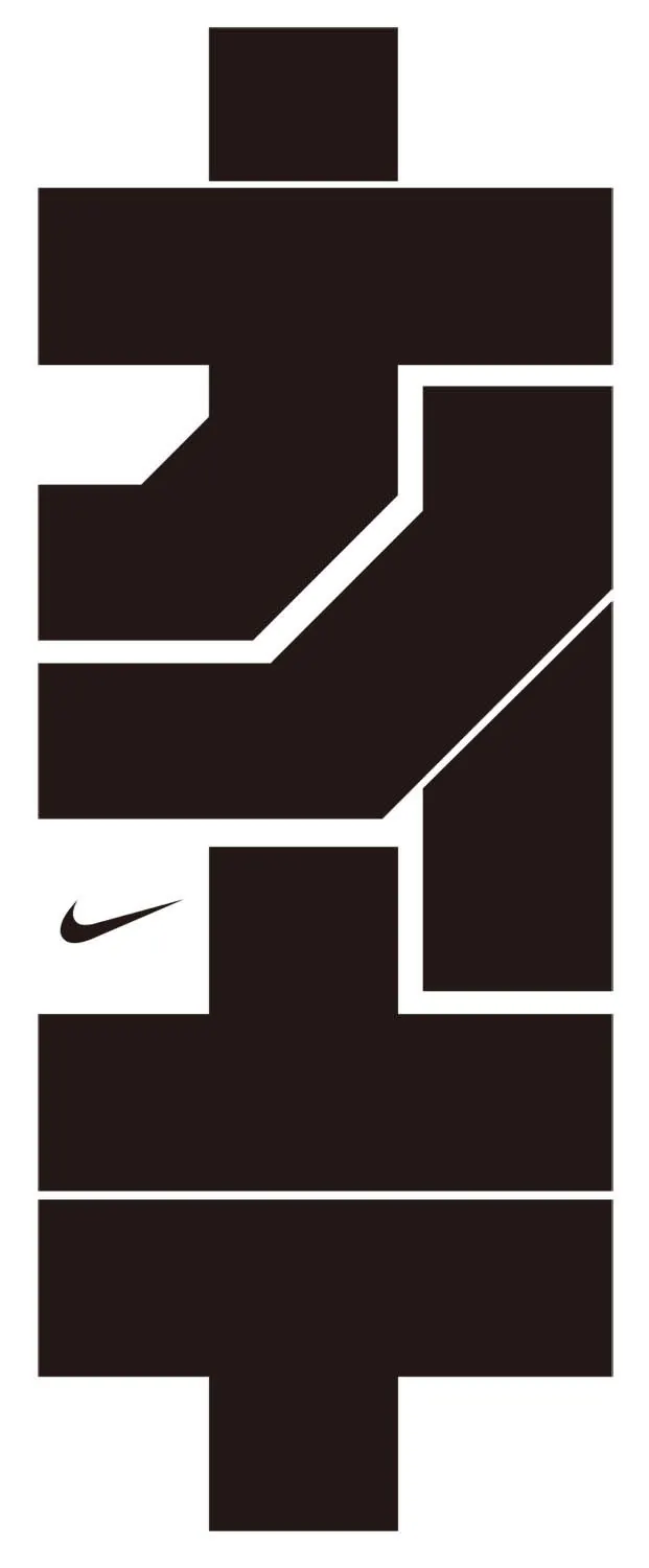 Abstract Geometric Typography, brutalist, minimal, high-contrast