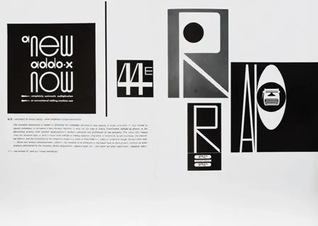 Geometric Typography Identity System, minimal, swiss, monochrome