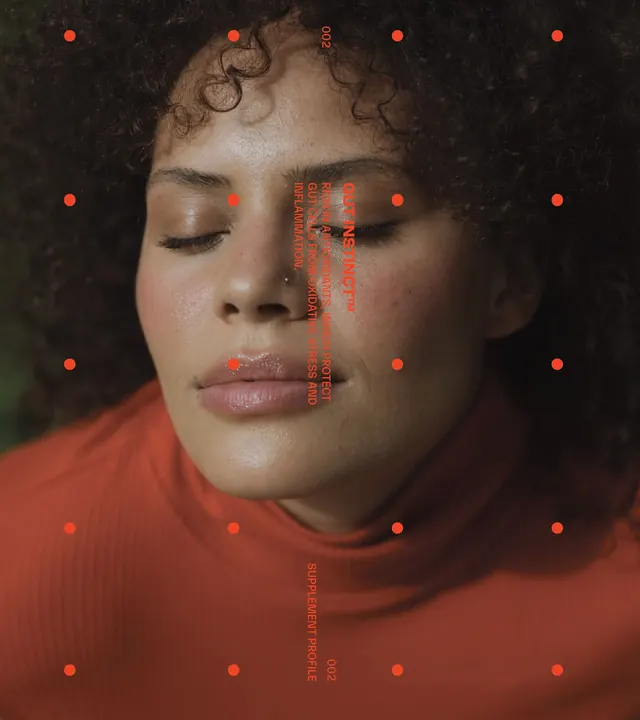 Biometric surveillance overlay portrait, editorial, technical, warm