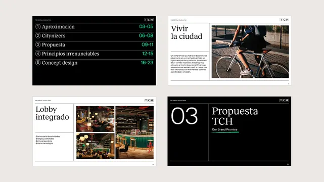 Minimalist editorial layout with monochromatic palette, minimal, corporate-clean, dark