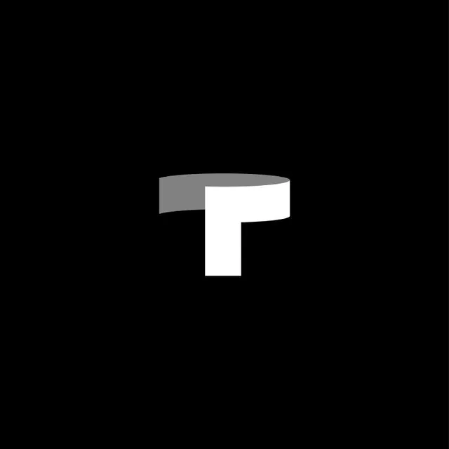 Minimal monochrome abstract graphic, minimal, monochrome, dark