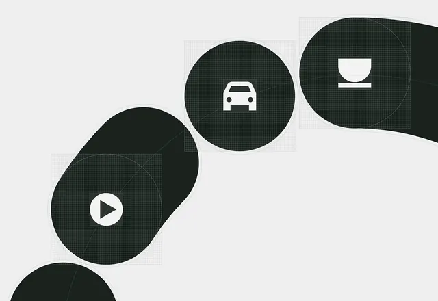 Iconic Shape Collection, minimal, geometric, monochrome