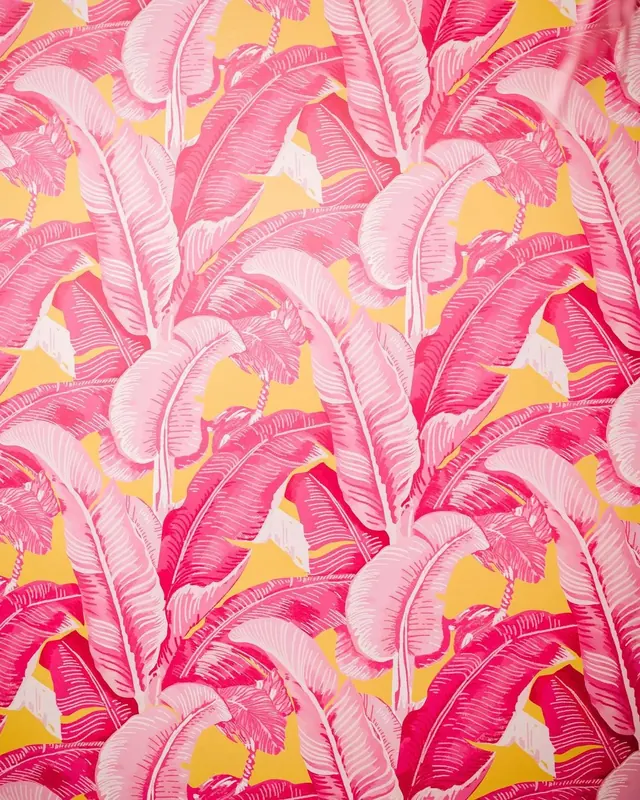 Tropical Leaf Pattern, organic, maximalist, vibrant