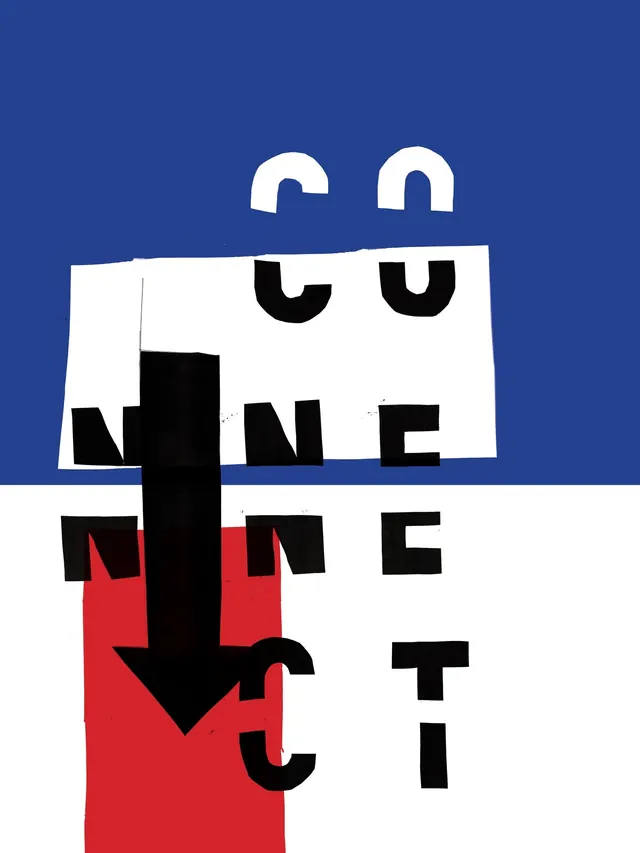 Abstract Typography Composition, brutalist, neo-brutalist, high-contrast