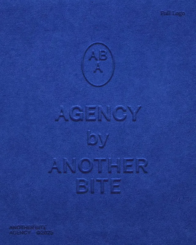 Agency by Another Bite Identity, minimal, monochrome, monochrome