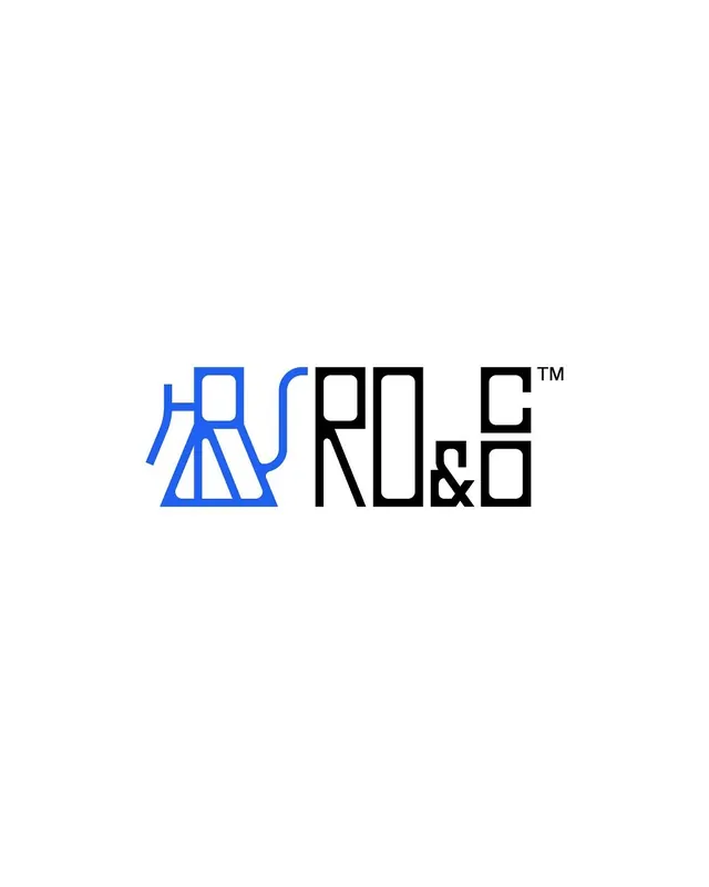 RUE geometric surveying mark logo, minimal, geometric, dark