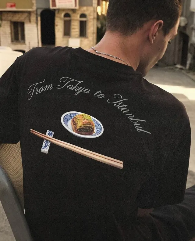 From Tokyo to Aomori travel t-shirt, minimal, retro, dark