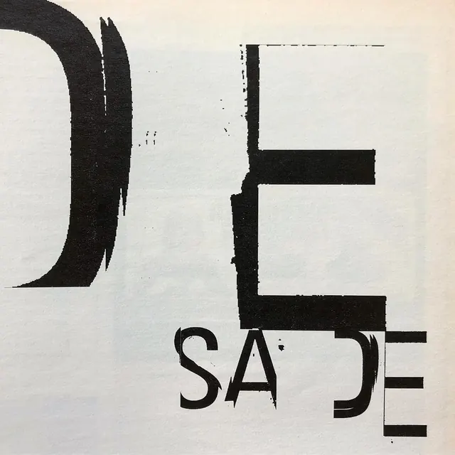 Abstract Typographic Composition, brutalist, neo-brutalist, high-contrast