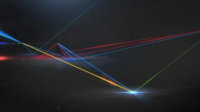 Abstract Light Trails, dark-mode, abstract, dark