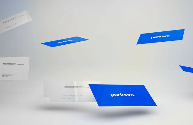 Blue and White Corporate Identity Mockup, minimal, corporate-clean, light