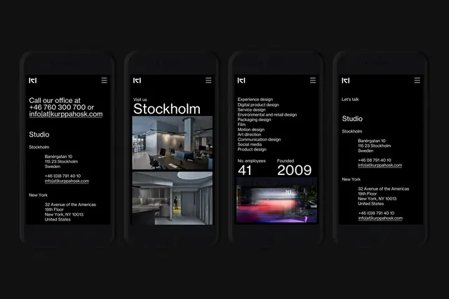 Dark Mode Mobile UI Concept, dark-mode, minimal, dark