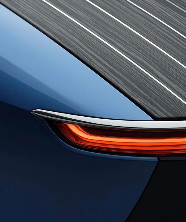 Automotive Detail Close-up, photographic, minimal, cool