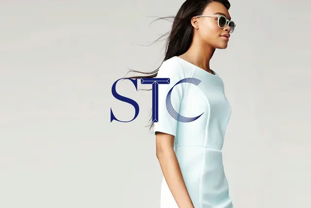 STC Logo and Apparel Mockup, minimal, corporate-clean, light