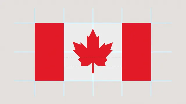 Canadian Flag Graphic
