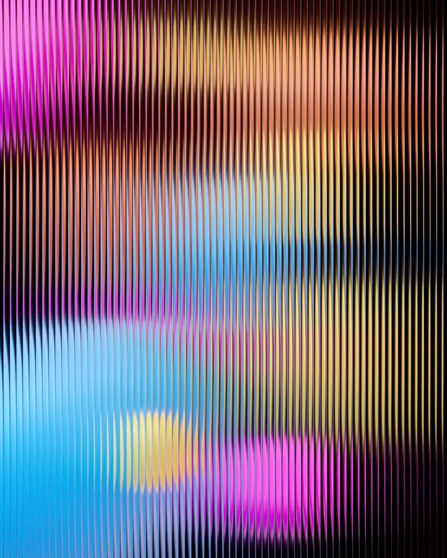 Gradient Line Pattern Spectrum, abstract, geometric, vibrant