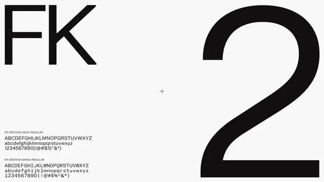 FK type specimen sheet, minimal, technical, dark