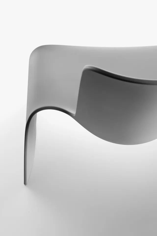 LAND minimalist furniture product shot, minimal, photographic, monochrome