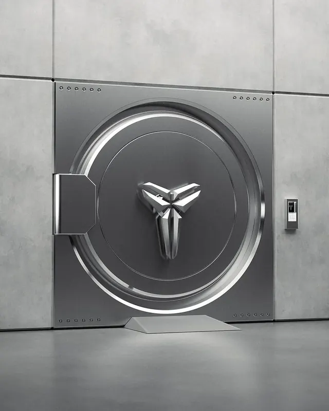 High-Security Vault Door