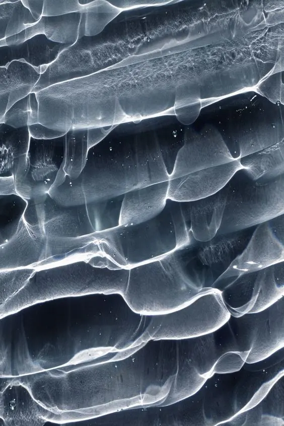 Abstract Fluid Texture, organic, monochrome, monochrome