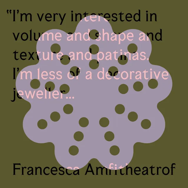 Francesca Amitheatrof Quote Graphic, minimal, organic, muted