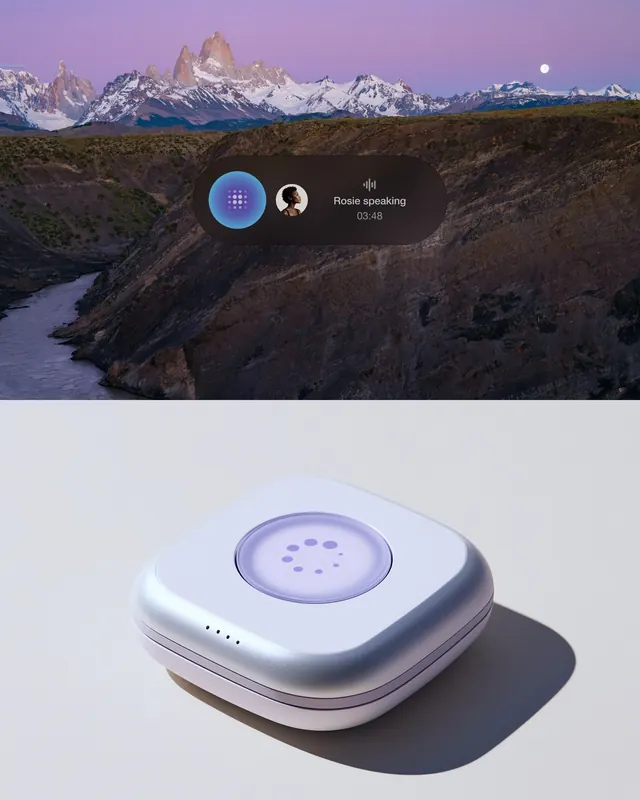 Outdoor Smart Device Mockup, minimal, corporate-clean, light