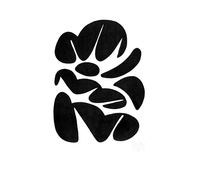 Abstract Organic Shapes