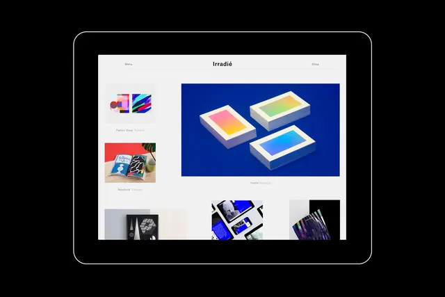 Product Showcase Mockup, minimal, corporate-clean, light