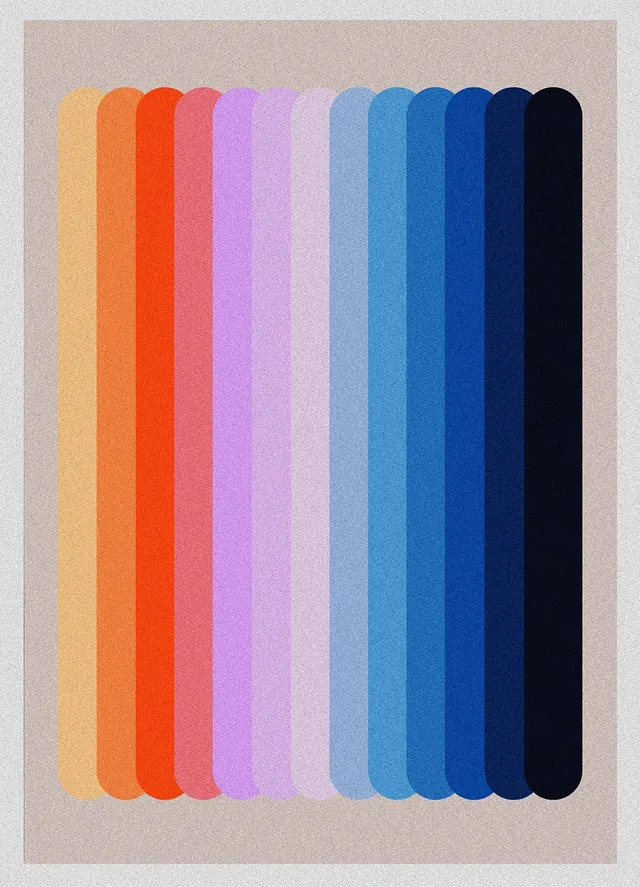 Vertical Color Gradient Bars