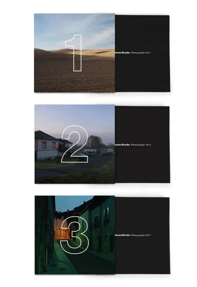 Numbered Landscape Series, minimal, swiss, monochrome
