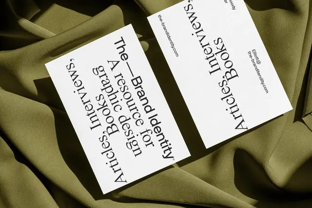 Typography and Layout Mockup, minimal, editorial, muted