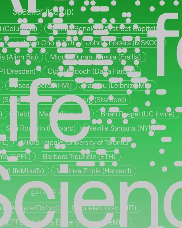 Typography Word Cloud Grid