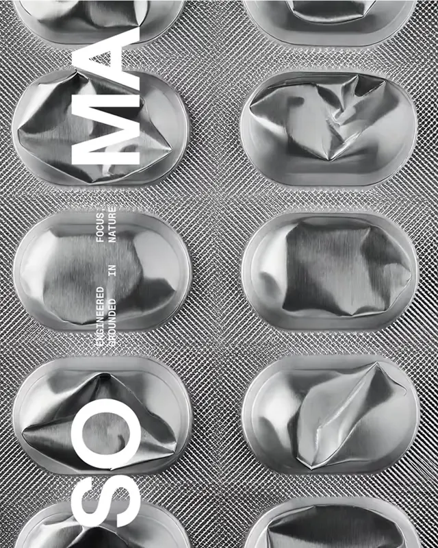 3D Metallic Typography Composition, 3d-render, luxury, monochrome