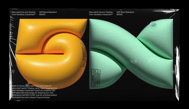 Abstract 3D Fluid Shapes
