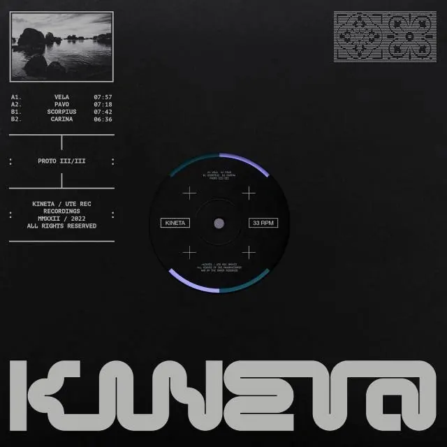 Kuwena Identity System, minimal, technical, dark