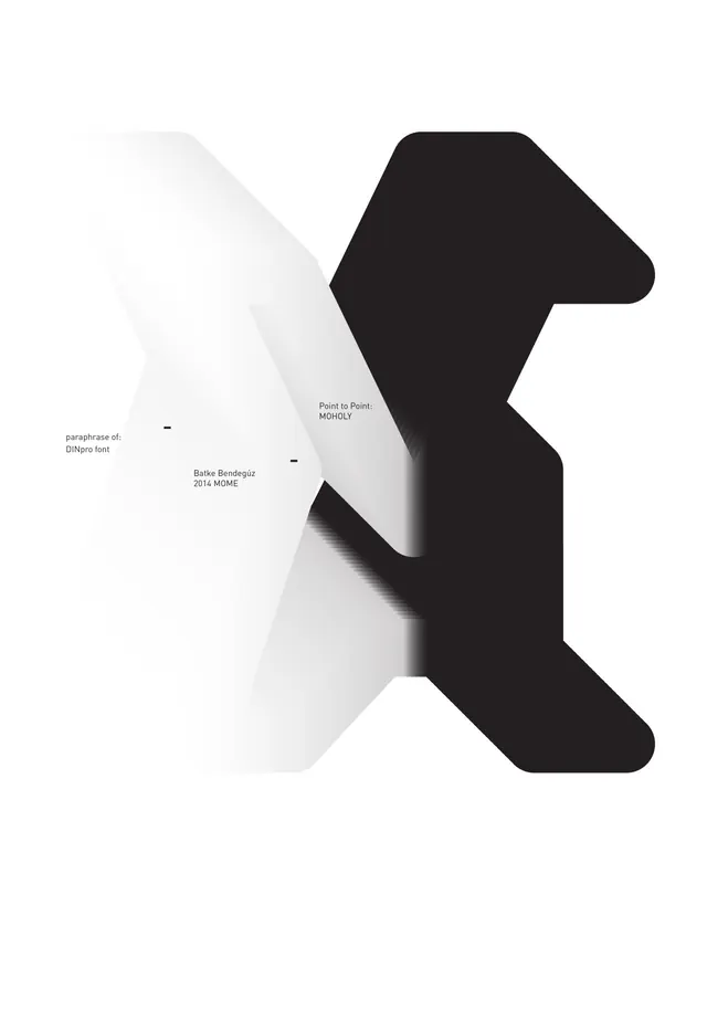 Abstract Geometric Identity, minimal, swiss, monochrome
