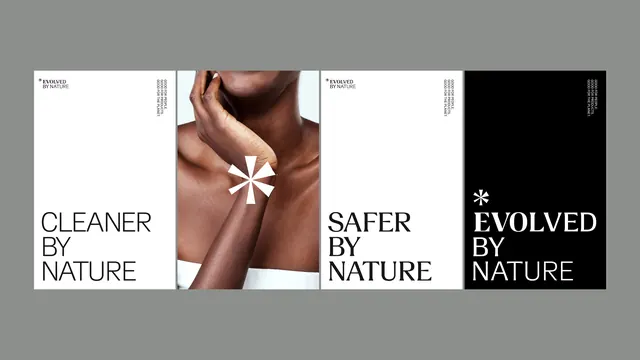 Cleaner by Nature Brand Identity, minimal, corporate-clean, high-contrast