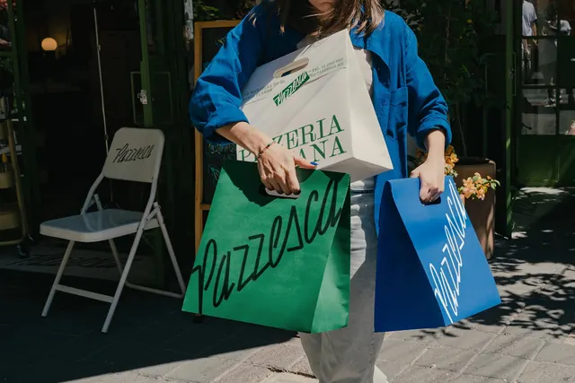 Streetwear Tote Bag Mockup, photographic, minimal, vibrant
