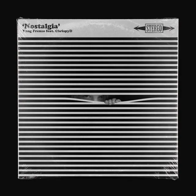 Nostalgia Stereo Graphic, minimal, brutalist, monochrome