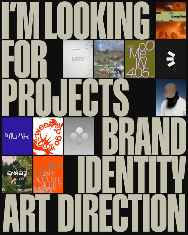 Brand Identity and Art Direction Portfolio Grid