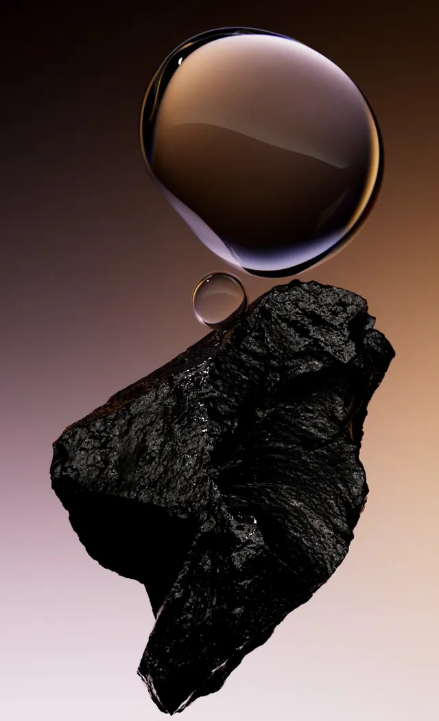 Abstract Sphere and Texture Study, minimal, luxury, dark