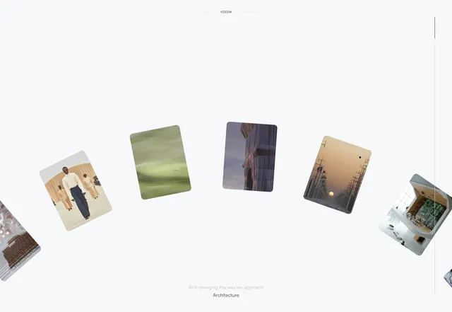Portfolio Layout with Image Grid, minimal, light-mode, light