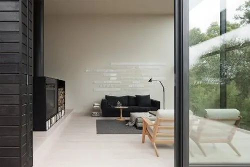 Minimalist Interior Living Space, minimal, luxury, light