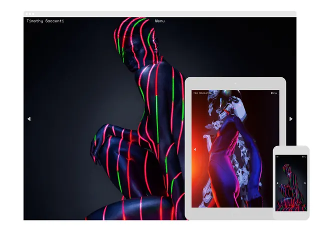 Neon Cybernetic Humanoid, dark-mode, abstract, dark