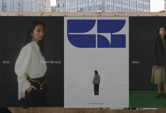 Corporate Identity Layout, minimal, swiss, high-contrast