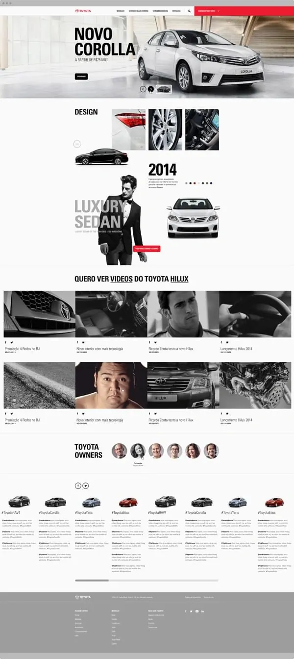 Novo Corolla Identity System, minimal, corporate-clean, light