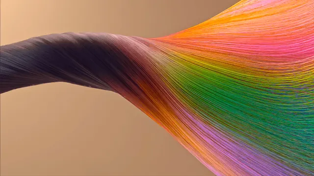 Abstract Gradient Wave, gradient-heavy, organic, vibrant