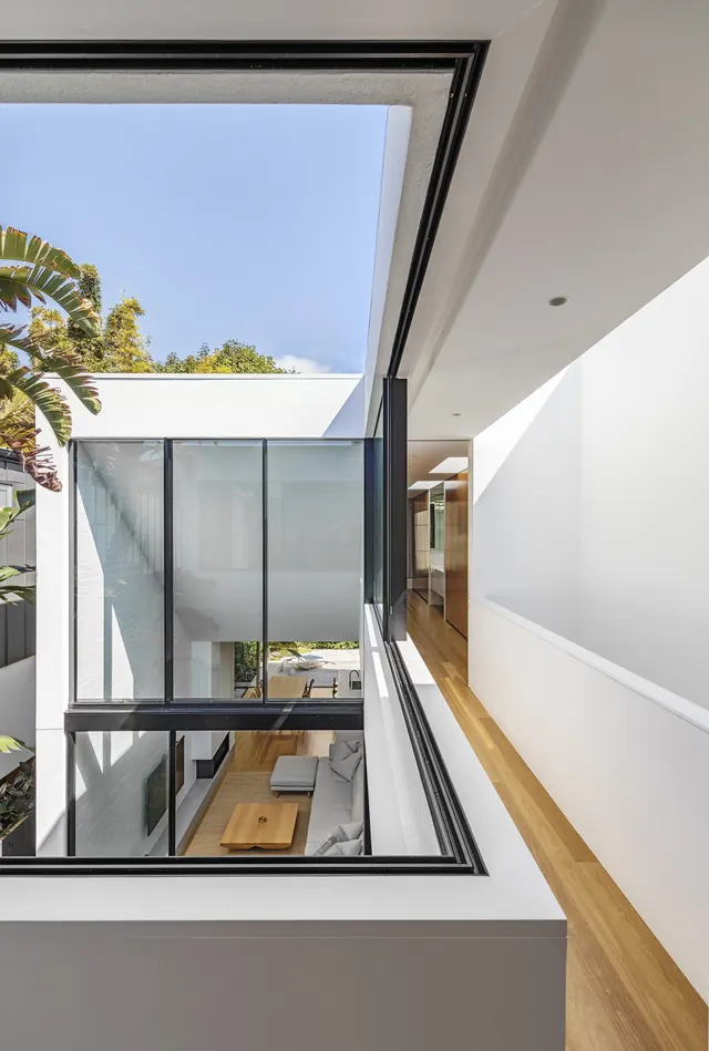Modern Architectural Interior, minimal, corporate-clean, light