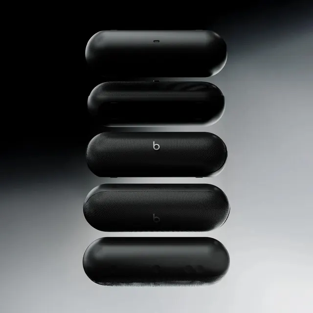 Stacked Capsule Devices, minimal, dark-mode, dark